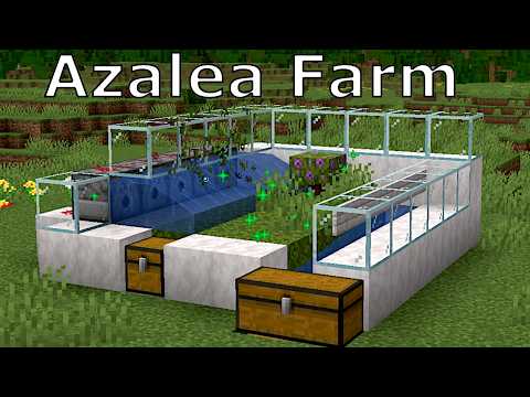 Stop Searching! Fully Automatic 1.21 Azalea & Moss Farm - YouTube