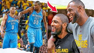 NBA Superstars LAST POINTS Before Switching Teams (LeBron, KD, Irving)