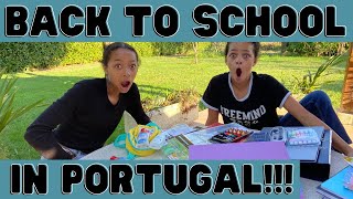 Our Day in the Life | Back to School in Portugal!