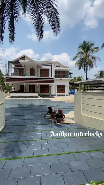 Marqa interlock #courtyardhouse #construction
