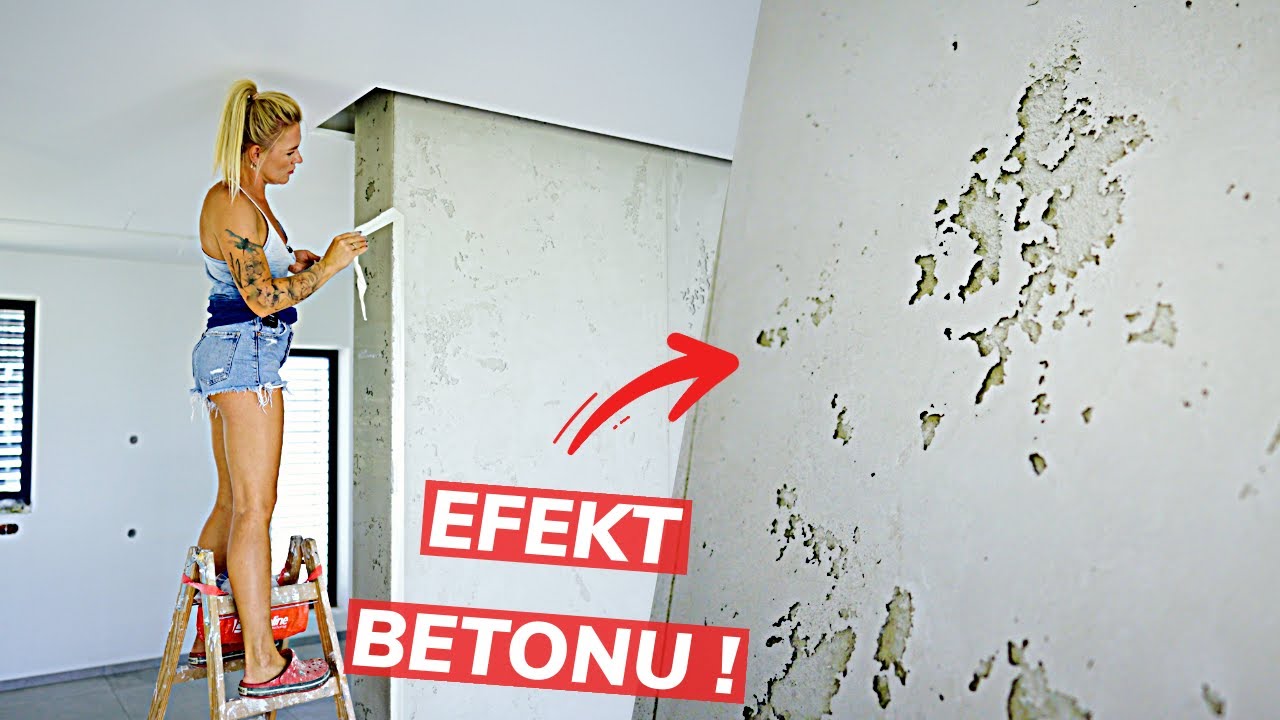 EFEKT BETONU ❗- Jak Zrobiliśmy Beton Architektoniczny Techniką Szalunkową | Epizod 84 |