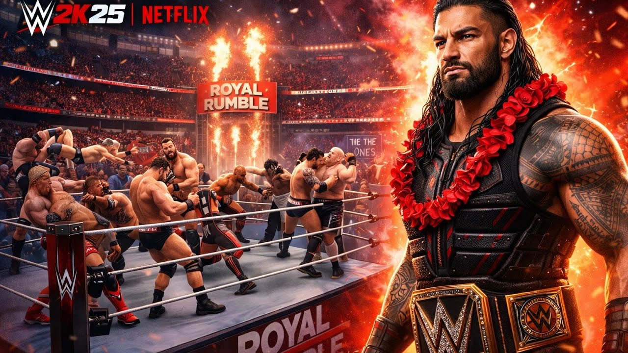 Can "Tribal Chief" Roman Reigns win the 2025 Royal Rumble to mainevent WrestleMania??🤔🔥