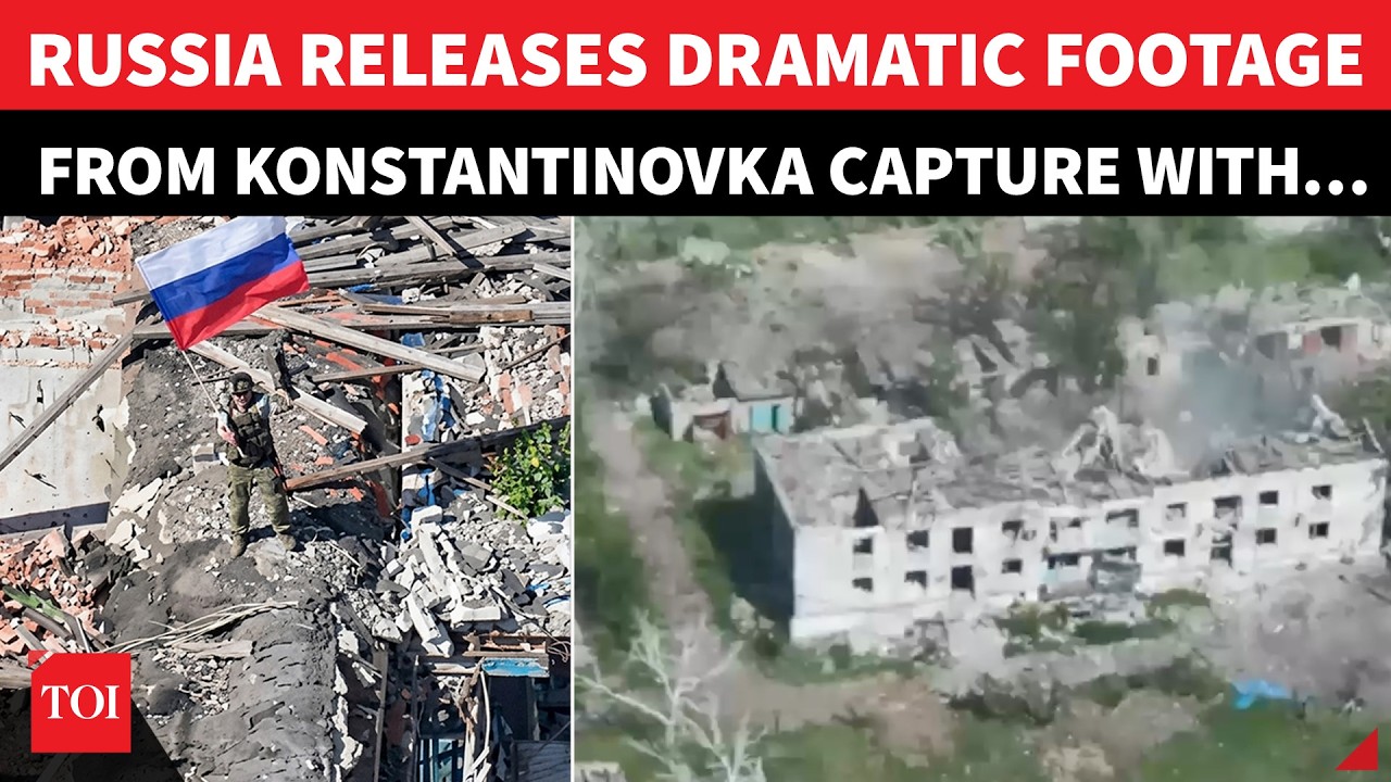 'Excellent, Nothing Can…’: Putin Hails Konstantinovka's Capture;Russian Military Shows Final Moments