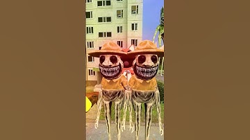 SIZE COMPARISON ZOONOMALY MONSTERS vs SMILING CRITTERS GARRY