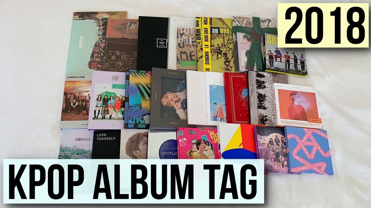 2018 Kpop Album Tag ♡ - YouTube