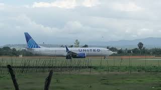 United Airways departures cibao international airport runway 11