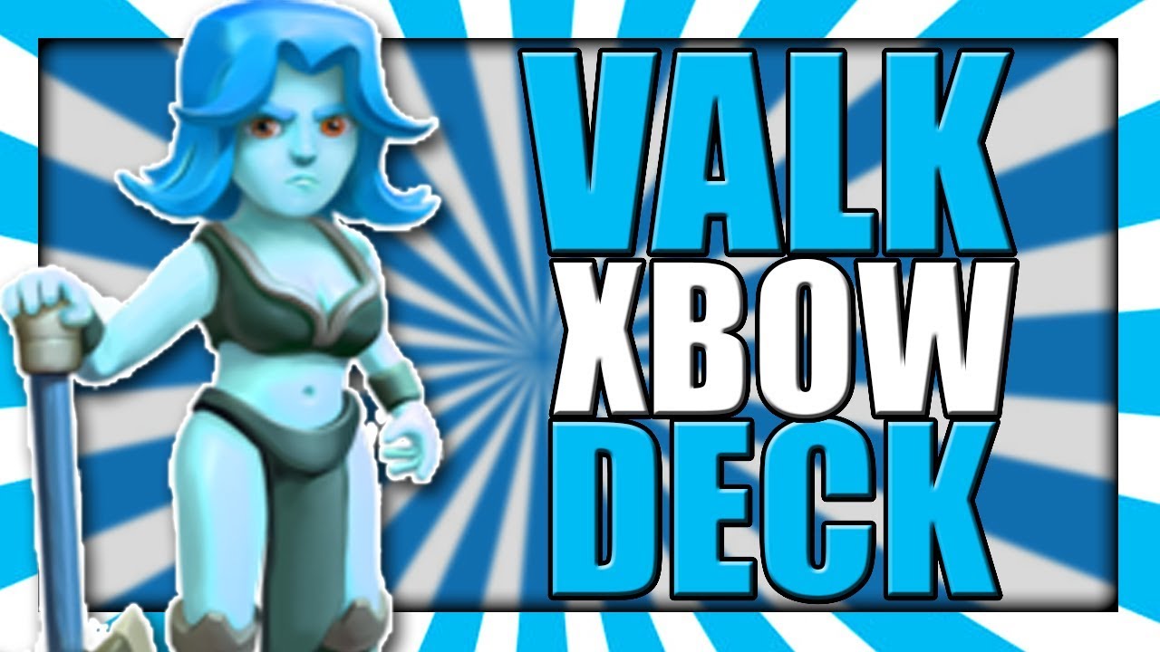 XBOW VALKYRIE DECK | She Is So Good! | Clash Royale Xbow Pushing