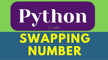 swapping | Python Programming | swapping in python | python shorts #python #shorts #ytshorts