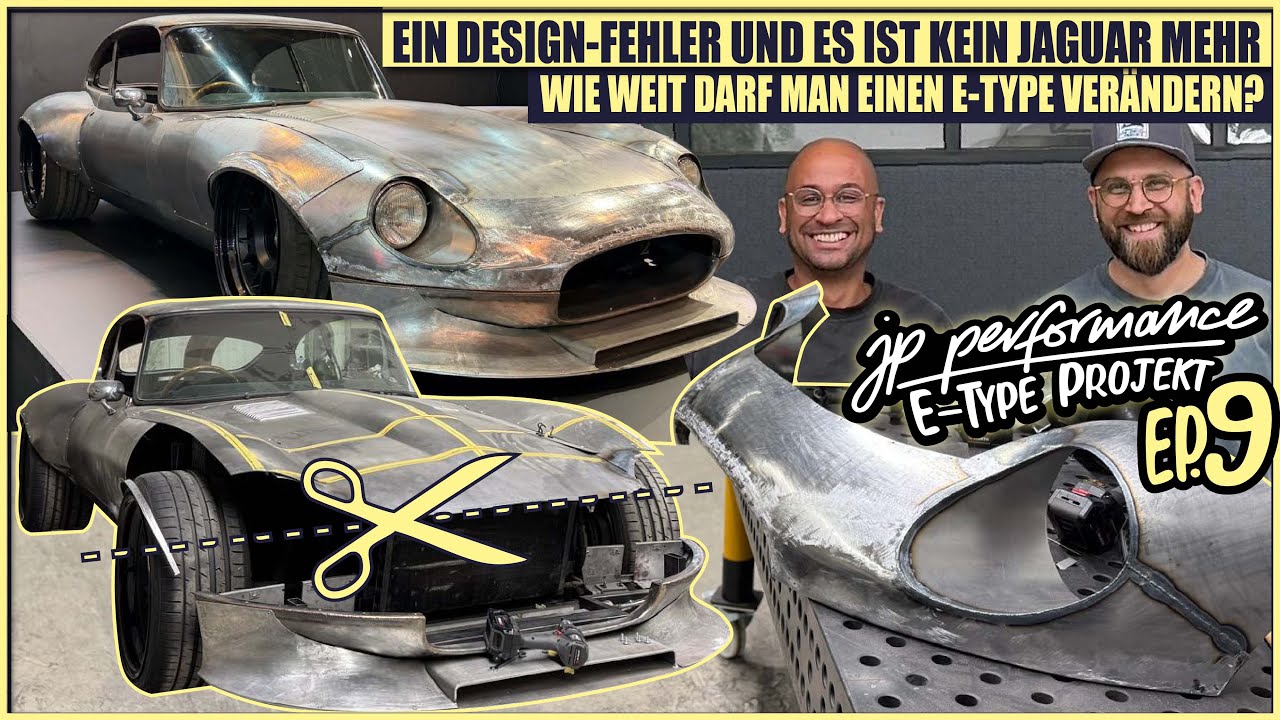 Eine falsche Linie und es ist kein E-Type mehr! Chaos, Wut und das schwerste Design meiner Karriere