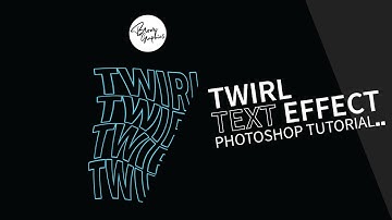 Twirl Text Effect | Photoshop Tutorial