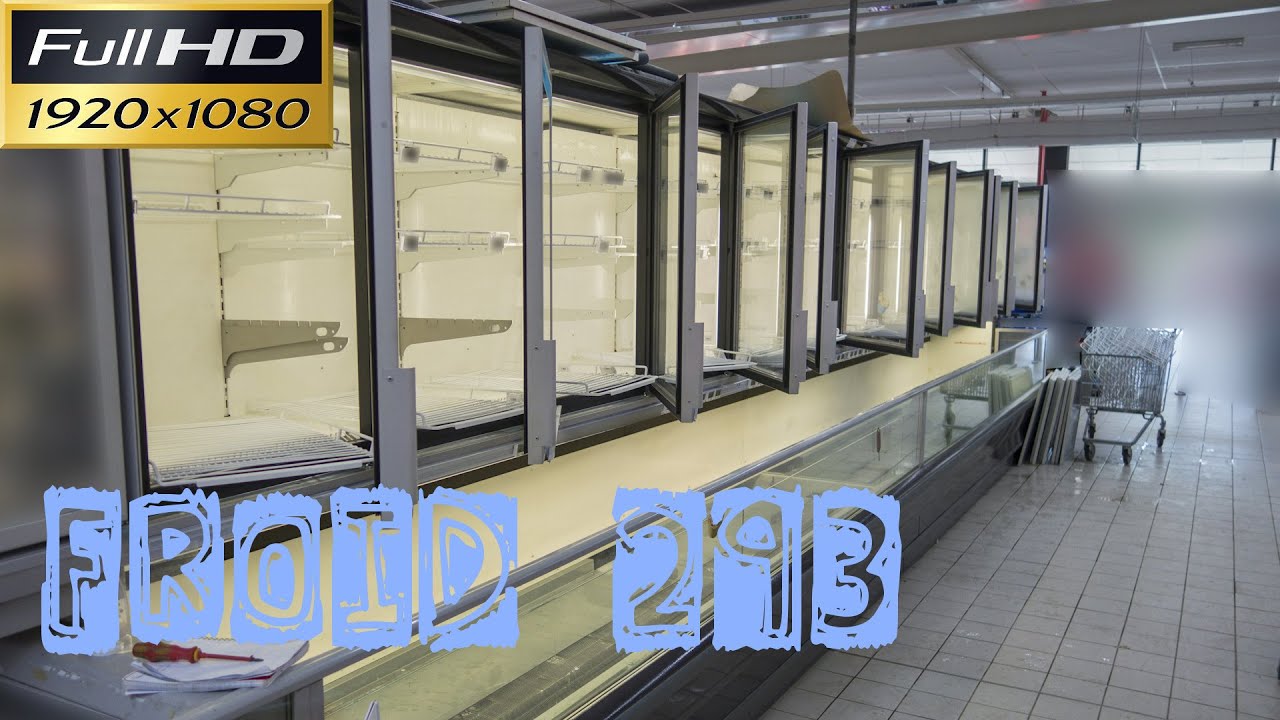 Froid293-Meuble surgelé mixte bac+porte alarme température haute évaporateur commun-retour exp