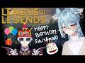 【LEAGUE OF LEGENDS】happy birthday Shu Yamino very league time of life 【NIJISANJI EN | Elira Pendora】