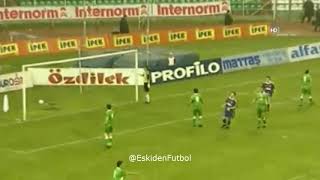 Trabzonsporlu Ünal Karamanın Bursaspora Attığı Şık Gol Yıl 1998.