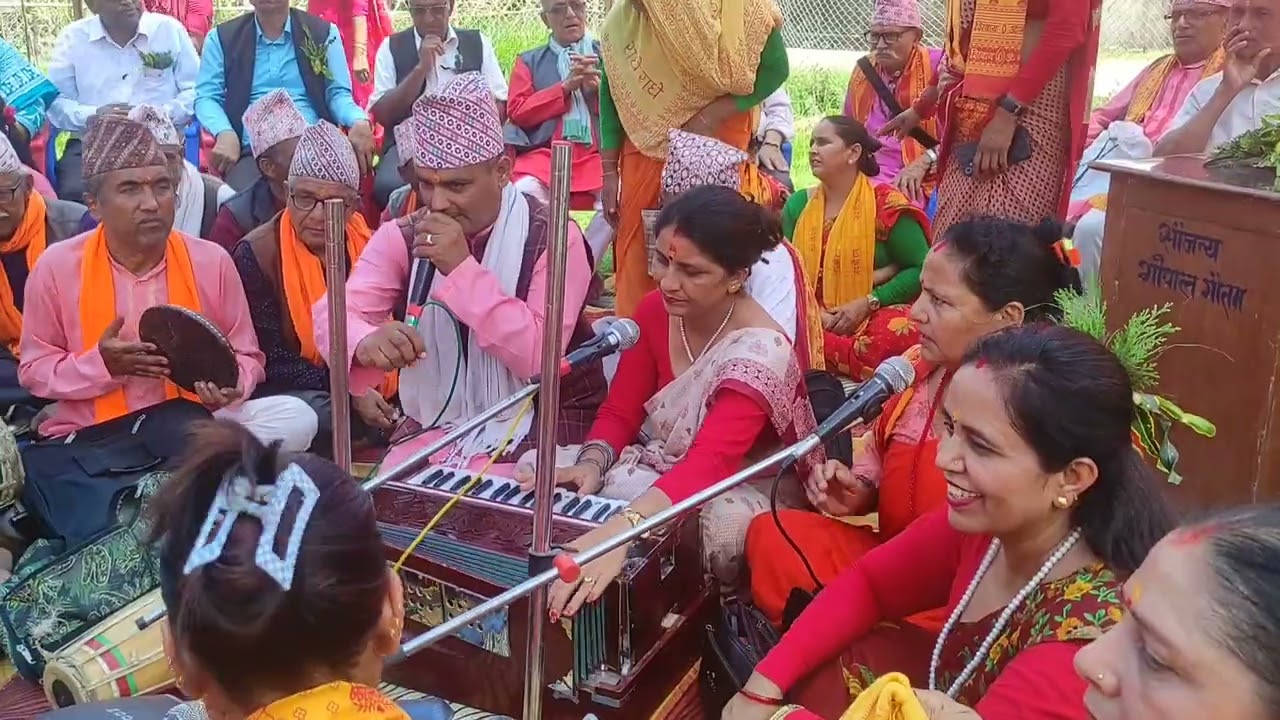 Sainamaina 4 Murgiya Radha Krishna Mandir 2082/02/10 gate. Bhajan