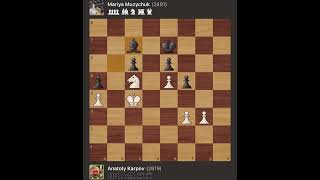 Anatoly Karpov vs Maria Muzychuk | Second Vaderb in