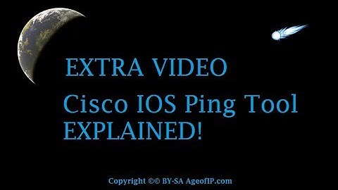 0801 - Cisco IOS Ping Features EXPLAINED!