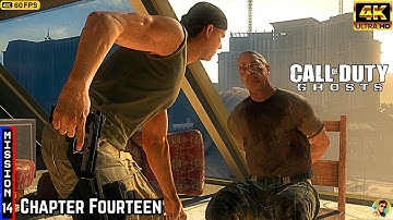 CALL OF DUTY GHOSTS - Mission 14 Chapter Fourteen Gameplay Walkthrough [ 4K 60FPS PC ] No Commentary
