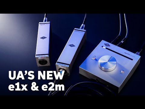 Підсилювач для навушників/лінійний інтерфейс Universal Audio Apollo e1x, видео 2