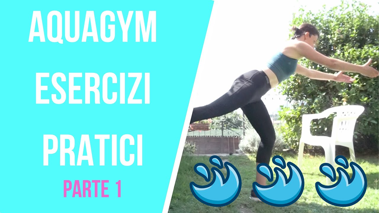 AQUAGYM 🌊 Esercizi efficaci per allenarsi in piscina o al mare|La mia vita naturale