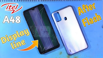 itel a48 display problem after flashing // itel l6006 display problem after flash / itel a48 display