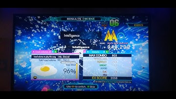 [DDR A20 PLUS] Intelligence Course [Basic 7] Blue Full Combo