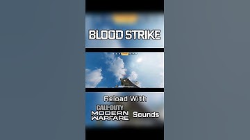 Bloodstrike Reload With MW19 Sounds - All Launcher Reloads #shorts