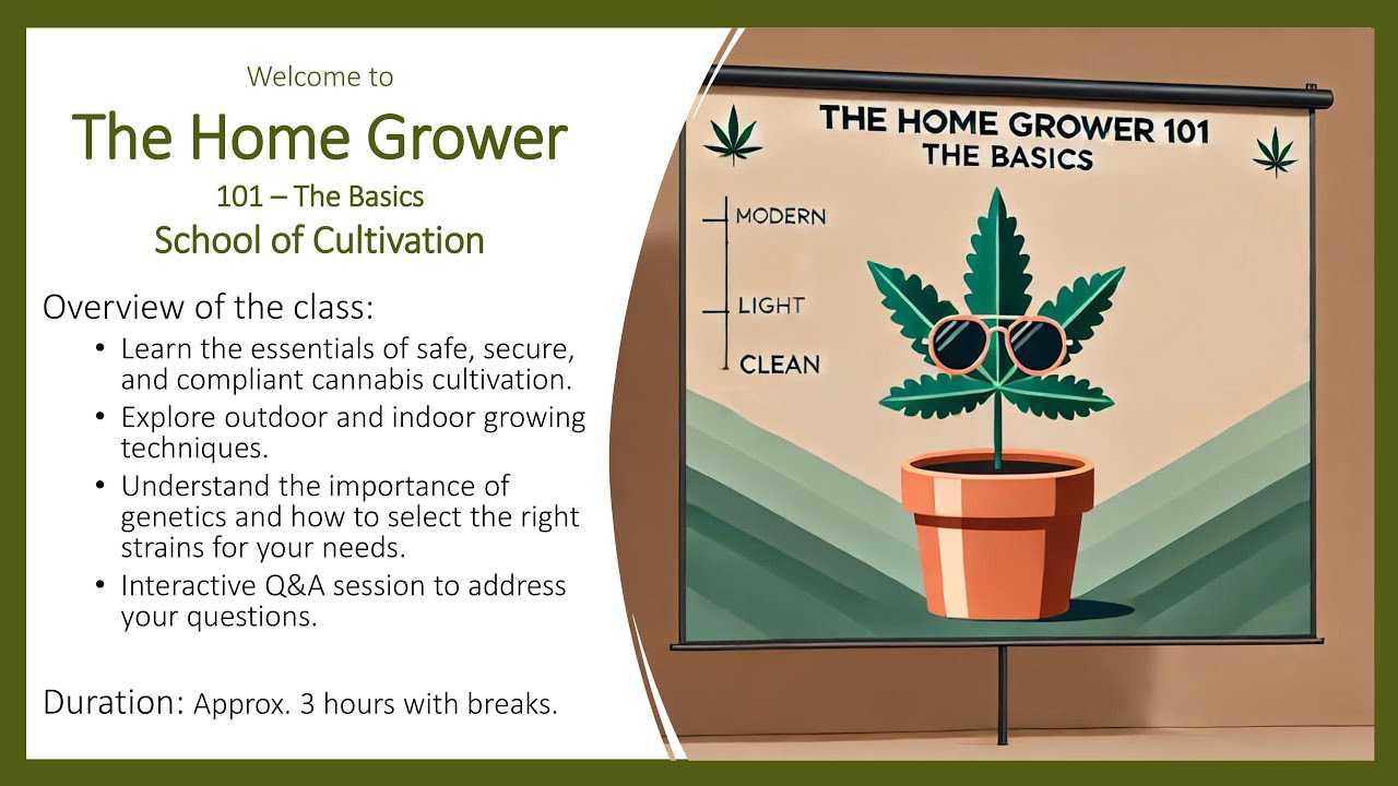 The Home Grower   101 The Basics