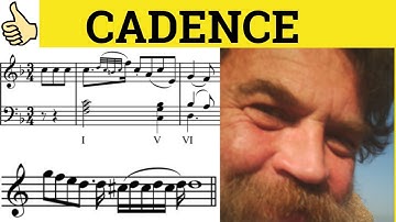 🔵 Cadence Meaning - Cadence Examples - Cadence Definition - Cadence Definition -  C2 Vocabulary