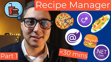 Setting up a Blazor Server App - Blazor Tutorial in Visual Studio 2019 | RecipeManager Part 1