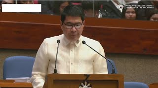 Congressman Erwin Tulfo's Privilege Speech