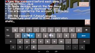 Регистрация на сервере Sky Wars Майнкрафт РЕ 10.4