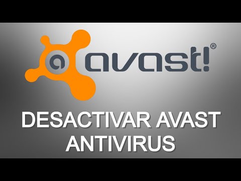 Vídeo: Com Desactivar L'avast Antivirus