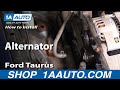 How to Replace Alternator 2000-01 Ford Taurus