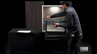 Home Care Elevator Pulldown Installation with Details for Kitchen