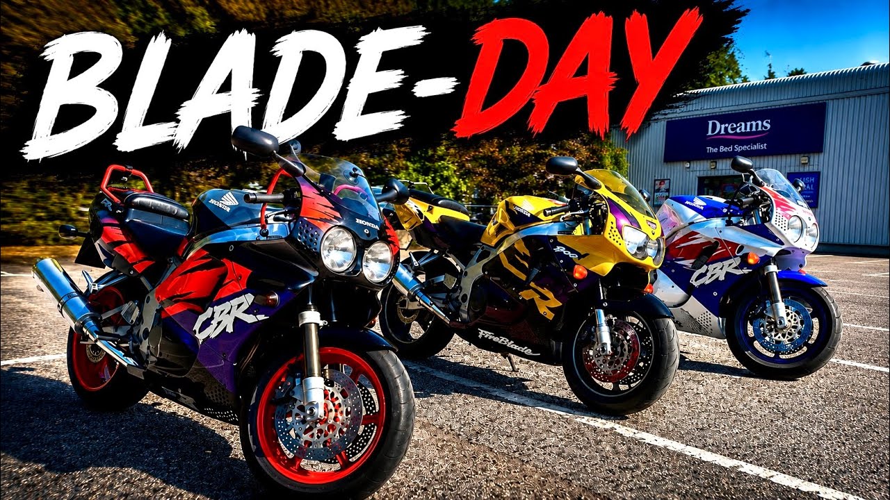 A Floppy Vlog - CBR900rr Fireblade (92 & 97) Old Geezer Fireblade