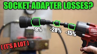 Exactly How Much Power Are You Losing w/ Impact Drive Size Adapters?