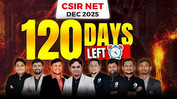 CSIR NET Mathematics Study Plan Dec 2025 - 120 Days Preparation Tips!