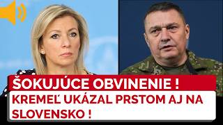 Moskva zverejnila vážne obvinenia, zapojené má byť aj Slovensko. Zacharovová prekvapuje reakciou