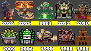 Evolution of Bowser's Castle Game Graphics in Nintendo Games & Super Mario Galaxy Movie (1985-2026) screenshot 4