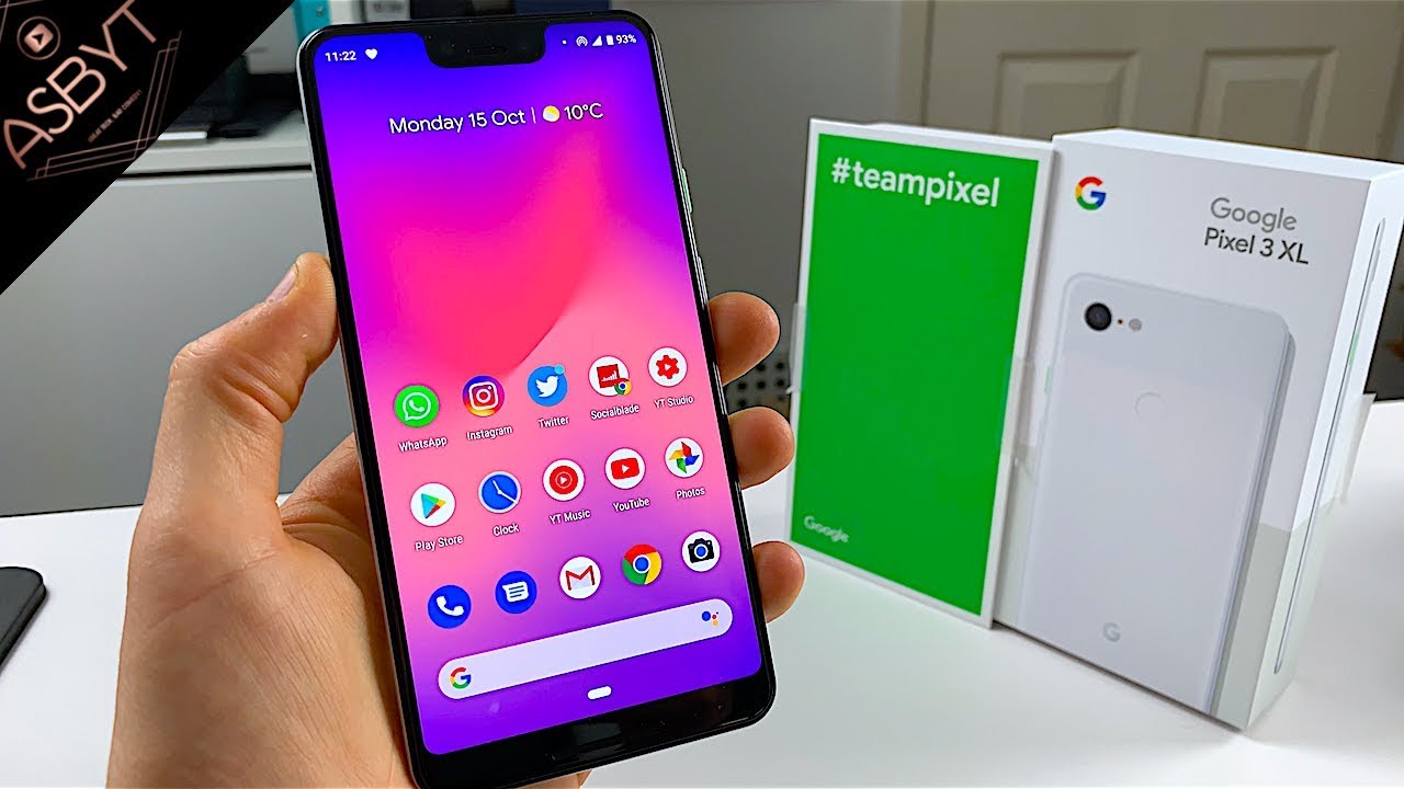 Google Pixel 3 XL - Desembalaje y revisión!