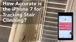 iPhone 7 Fitness Tracker Stair Climb Accuracy Test