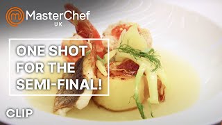 Cooking for the Semi-Final | MasterChef UK | MasterChef World screenshot 5