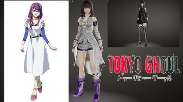 Code Vein making Rize Kamishiro (Tokyo Ghoul)