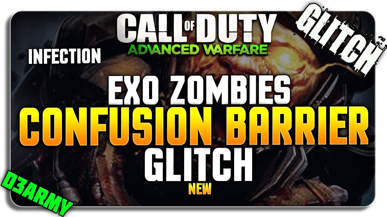 AW EXO Zombie Glitches: NEW Confusion Barrier GLITCH on INFECTION!