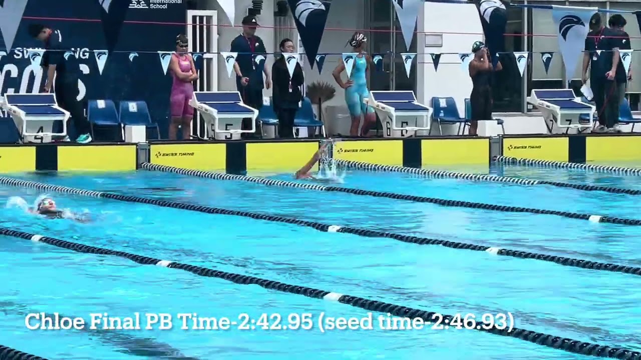Chloe PB 200m Back SC Nov 1, 2025