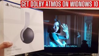 Connect PS5 Pulse 3D Headset to PC and Get Dolby Atmos Sound on Windows 10 screenshot 3