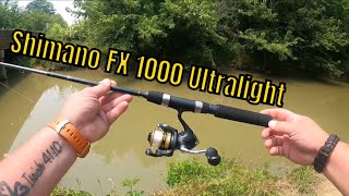 Shimano FX 1000 Ultralight Combo - First Opinions