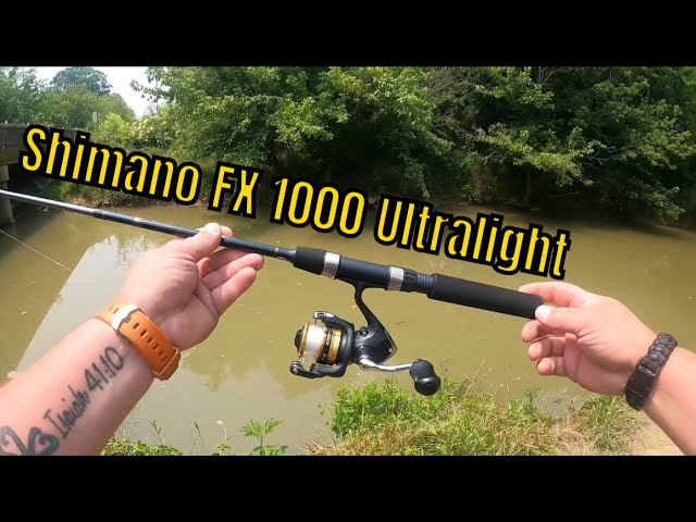 ultralight fishing reel shimano fx1000 