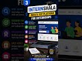 Top 5 FREE Websites to Find Online Internships in 2026 💼 #shorts
