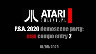 Atari MSX compo (PSA 2020 party)